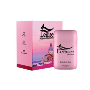 ادکلن جیبی 25 میل لمسر (LEMSER) رایحه بامب‌شل