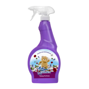 اسپری خوشبو کننده پرده و مبل 500 میل لمسر (LEMSER) رایحه فلایینگ فورترس