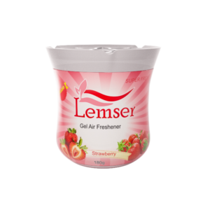 ژل خوشبوکننده 180 گرم لمسر (LEMSER) رایحه توت فرنگی